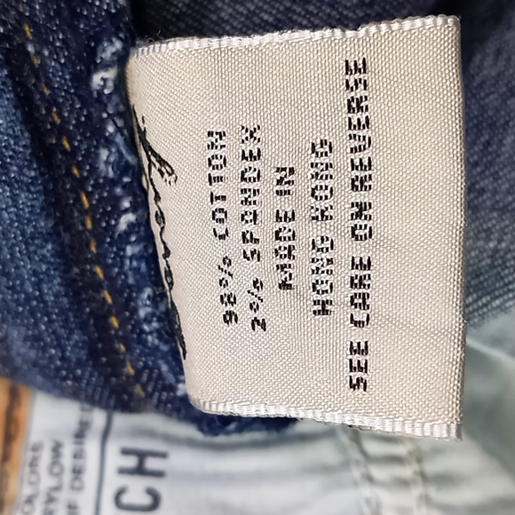 Seven7 Boot Stretch Low-Rise Slim Fit Blue Jeans Size 28 Tall - Picture 15 of 16